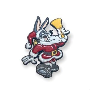 Santa Bugs Bunny Pin